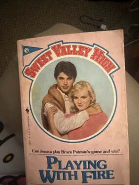 Sweet Valley High #3: Playing With Fire by Francine Pascal, 1st Edition Vintage